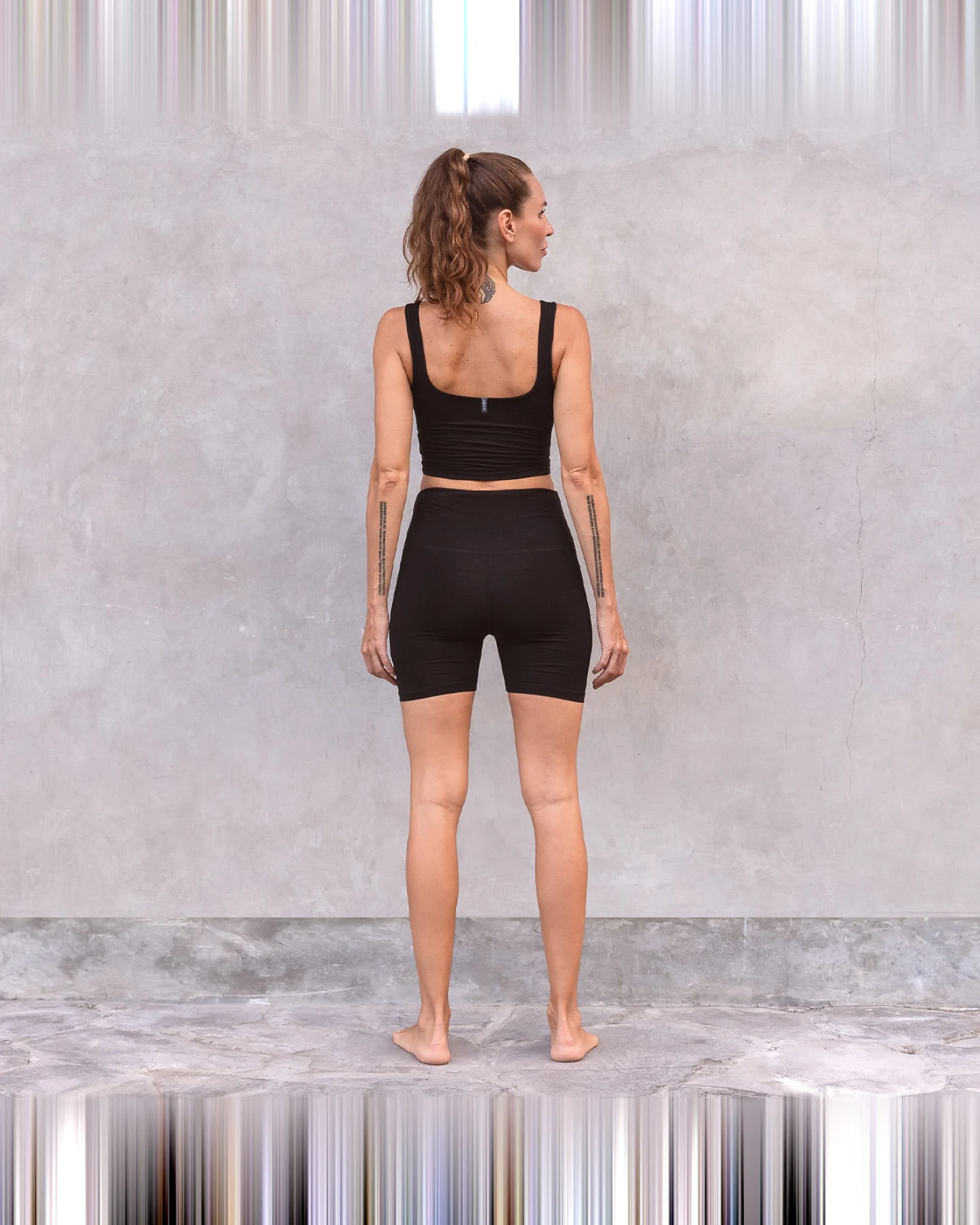 Jaya Organics Biker Leggings Bibi - Black M – Ansicht 2