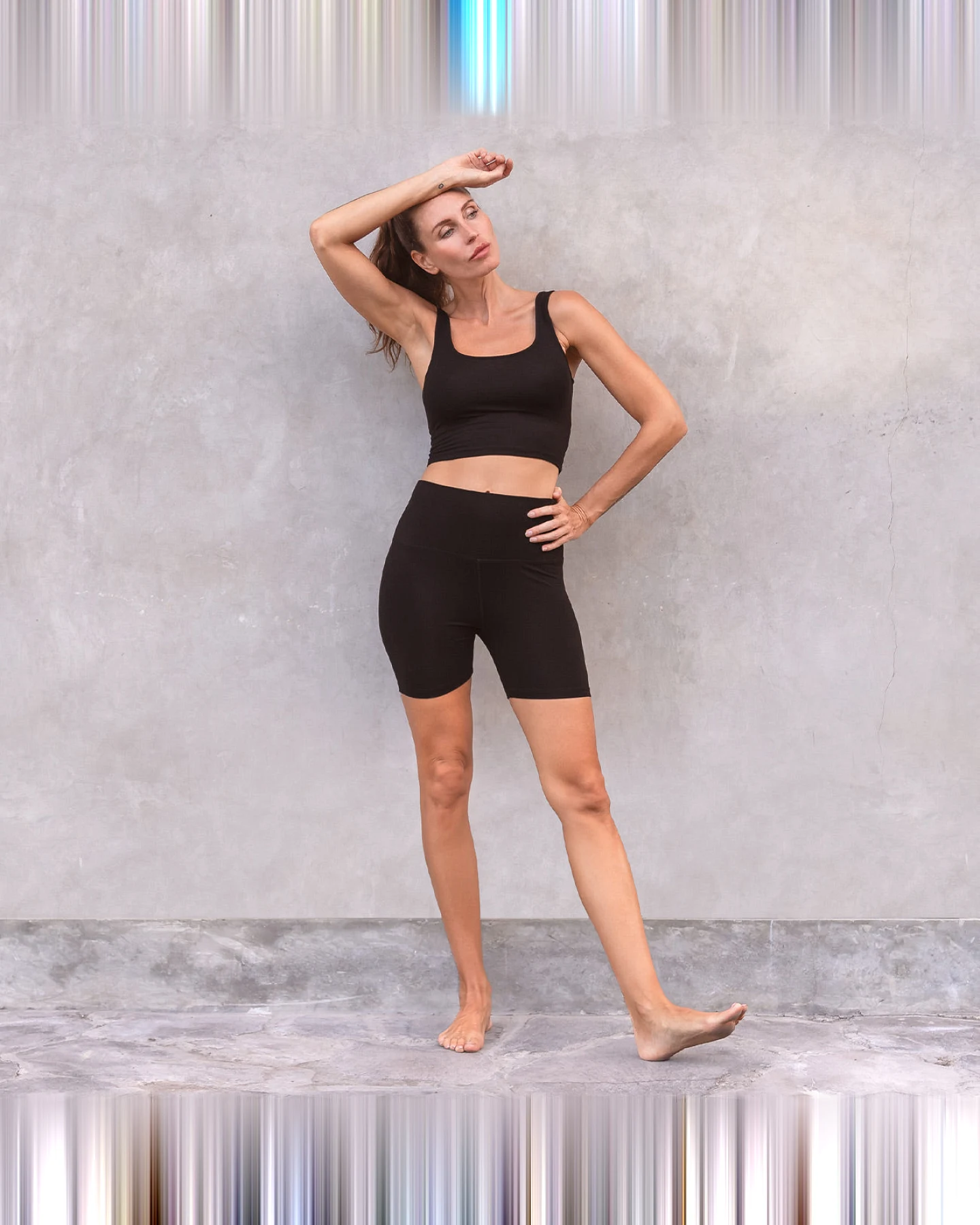 Jaya Organics Biker Leggings Bibi - Black M – Ansicht 3
