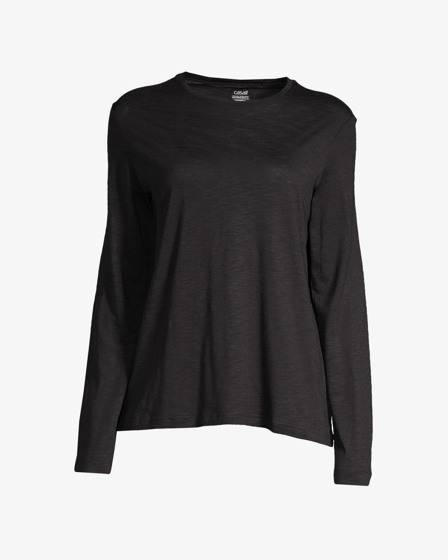 Casall Langarmshirt Soft Texture - Black L – Ansicht 2
