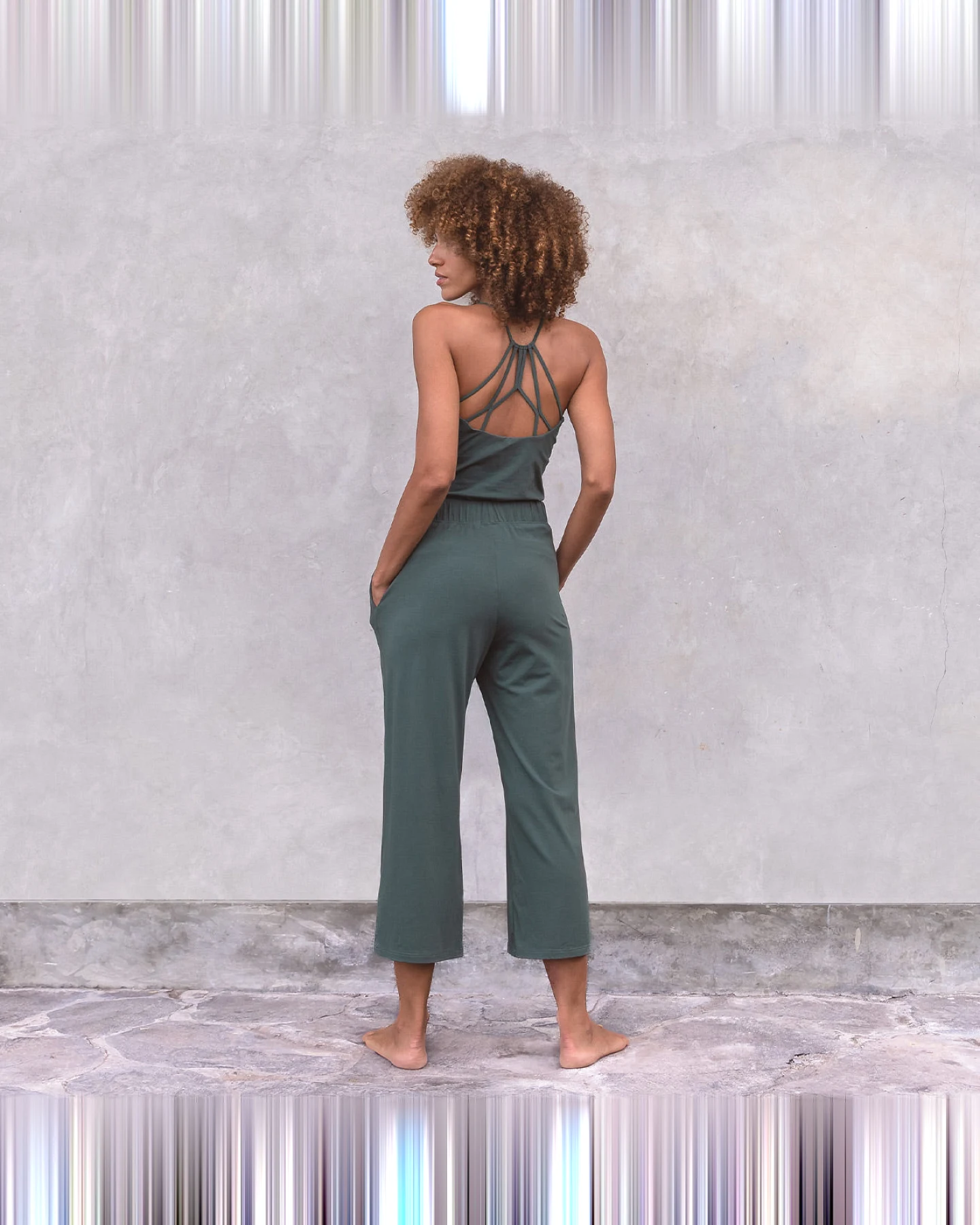 Jaya Organics Top Nicole - Forest L – Ansicht 5