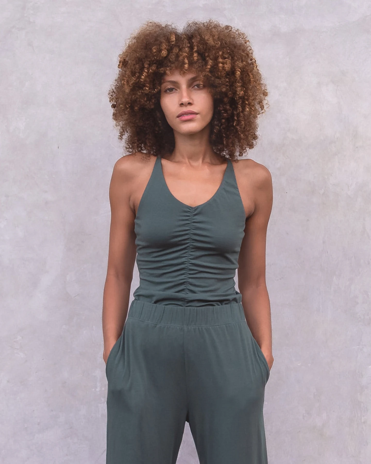 Jaya Organics Top Nicole - Forest S – Ansicht 3