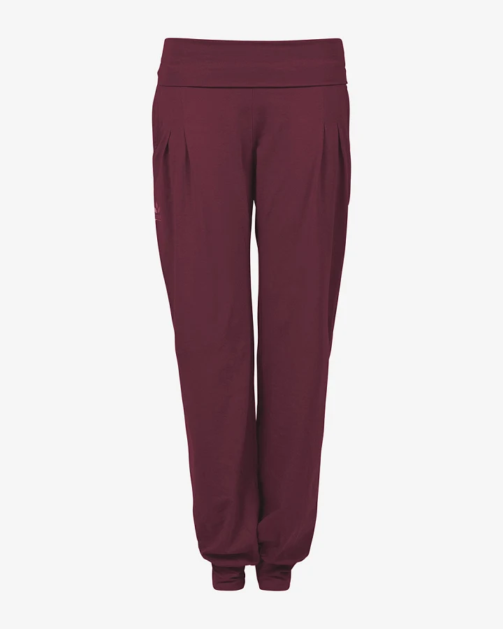 Jaya Organics Yogahose Joelle - Burgundy L