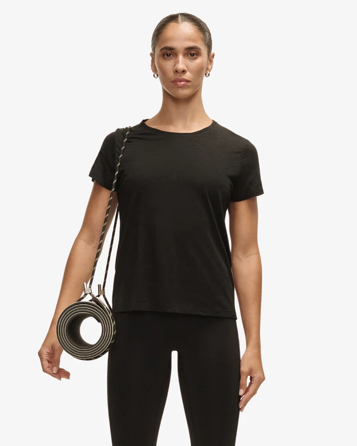 Casall T-Shirt Soft Texture - Black XL