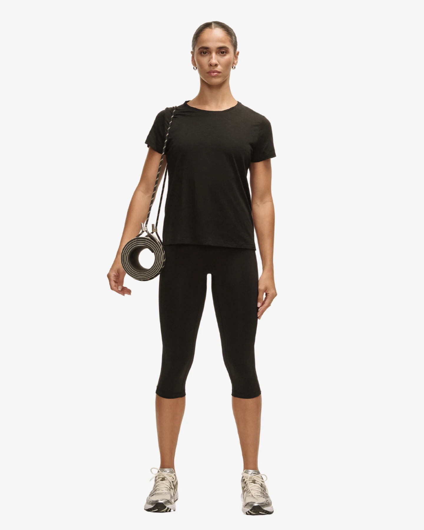 Casall T-Shirt Soft Texture - Black XL – Ansicht 4