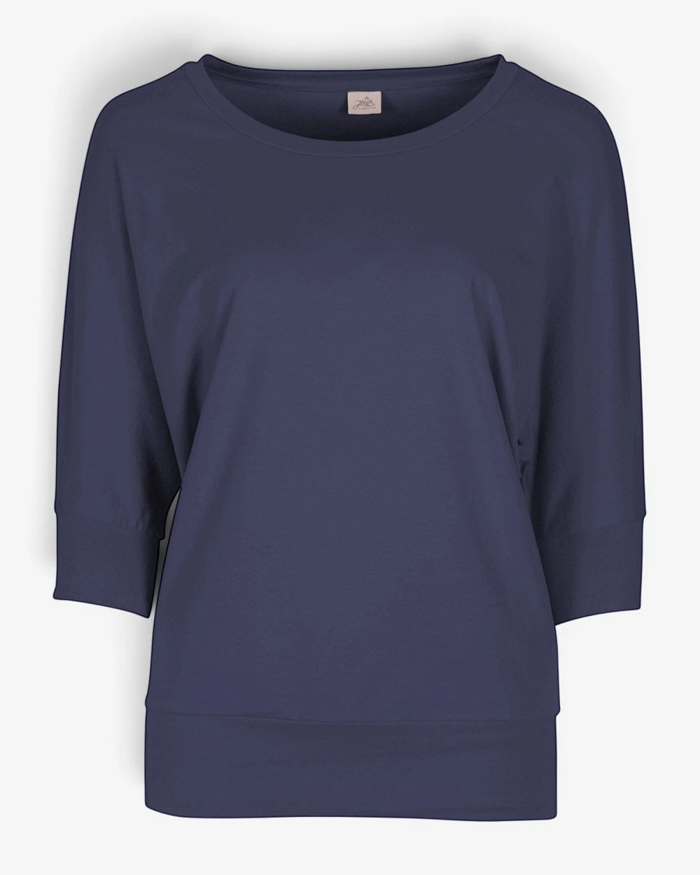 Jaya Organics 3/4 Shirt Shirley - Nightblue M – Ansicht 2