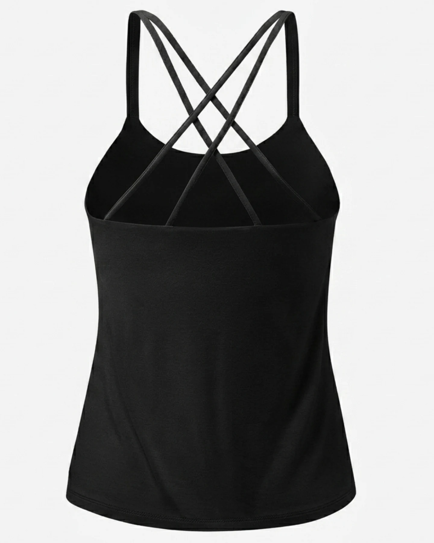Curare Spaghetti Top mit Bra - Black L – Ansicht 4