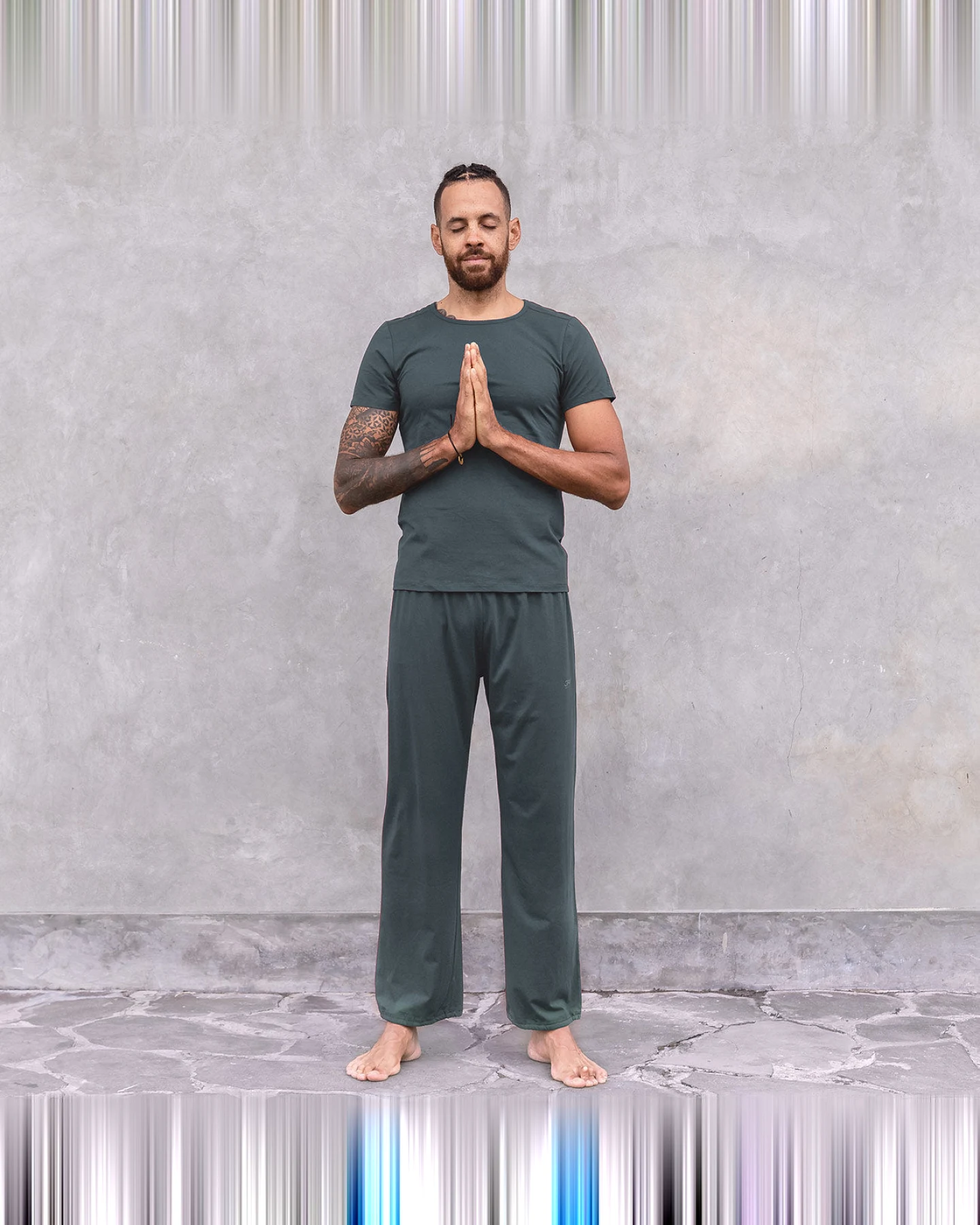 Jaya Organics T-Shirt Rocky - Forest S – Ansicht 2