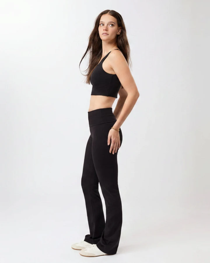 Produktseite: Mandala Yogahose Classic Rolldown - Black XL