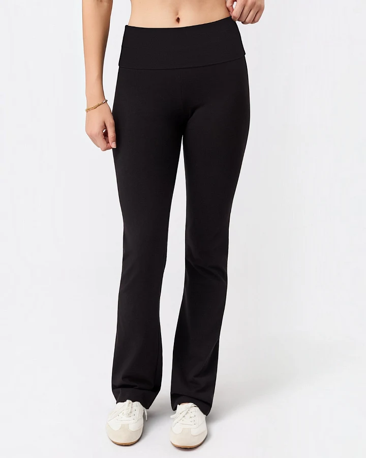 Produktseite: Mandala Yogahose Classic Rolldown - Black XL