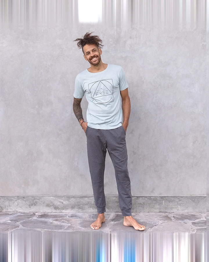 Jaya Organics Yogahose Adi - Anthracite Melange S
