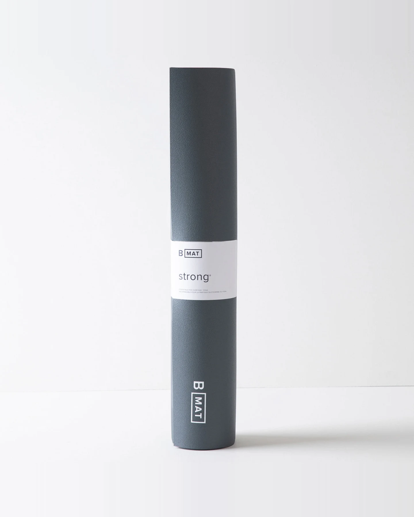b halfmoon Yogamatte b mat strong - Charcoal 180cm – Ansicht 4