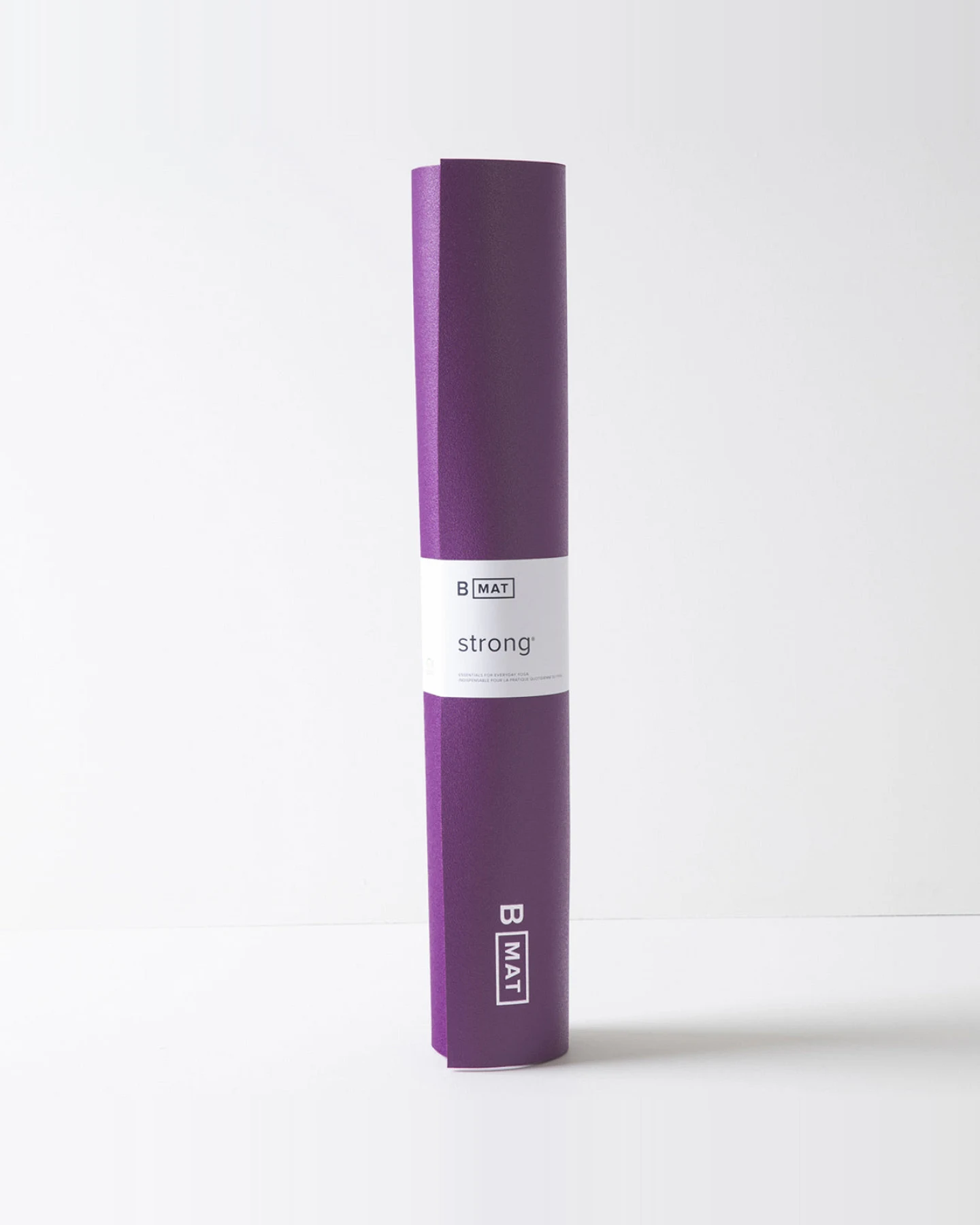 b halfmoon Yogamatte b mat strong - Deep Purple 180cm – Ansicht 4