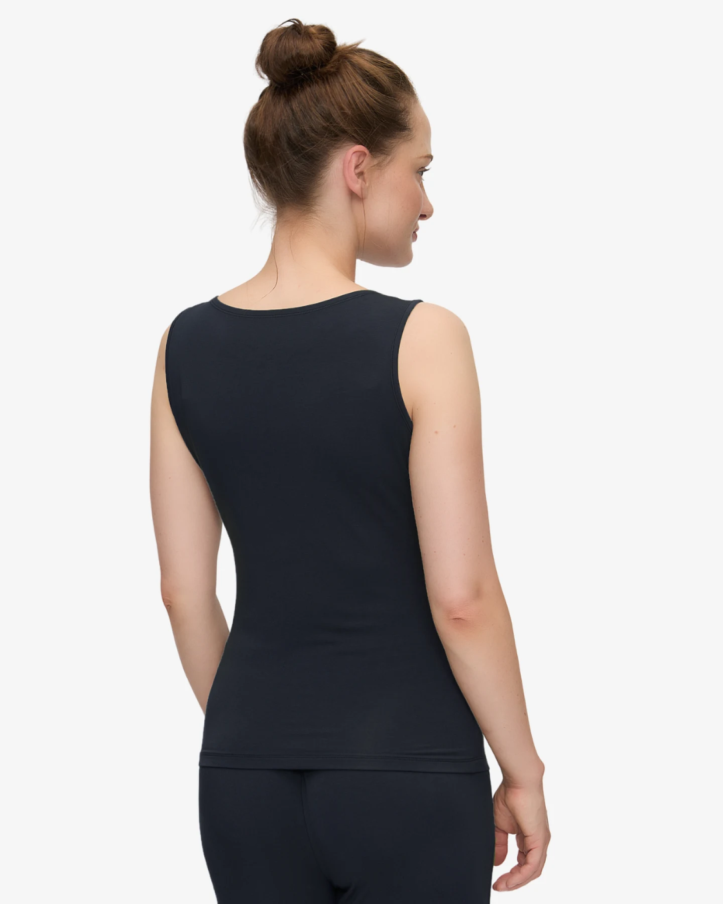 Curare Boat Neck Top - Black L – Ansicht 3