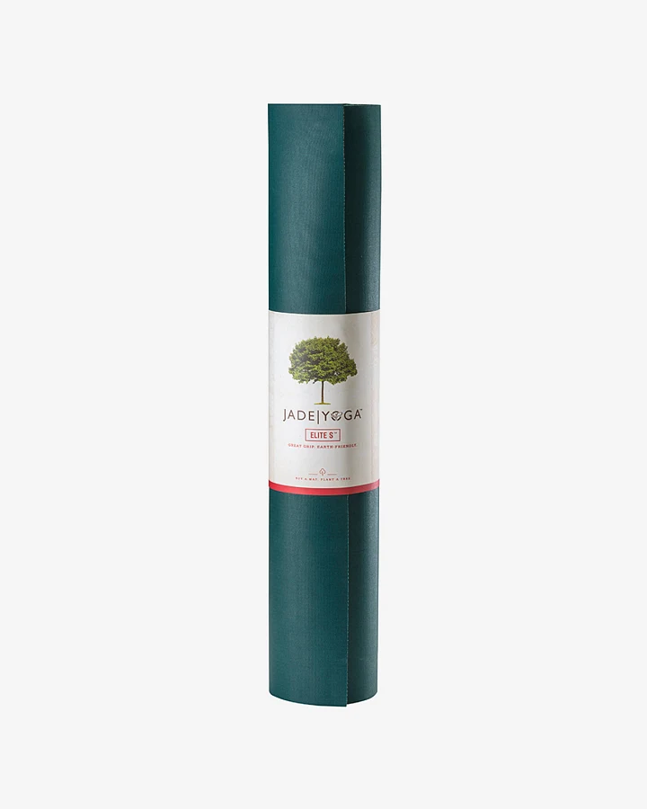 Jade Yogamatte Elite S - Forest Green Black 180cm