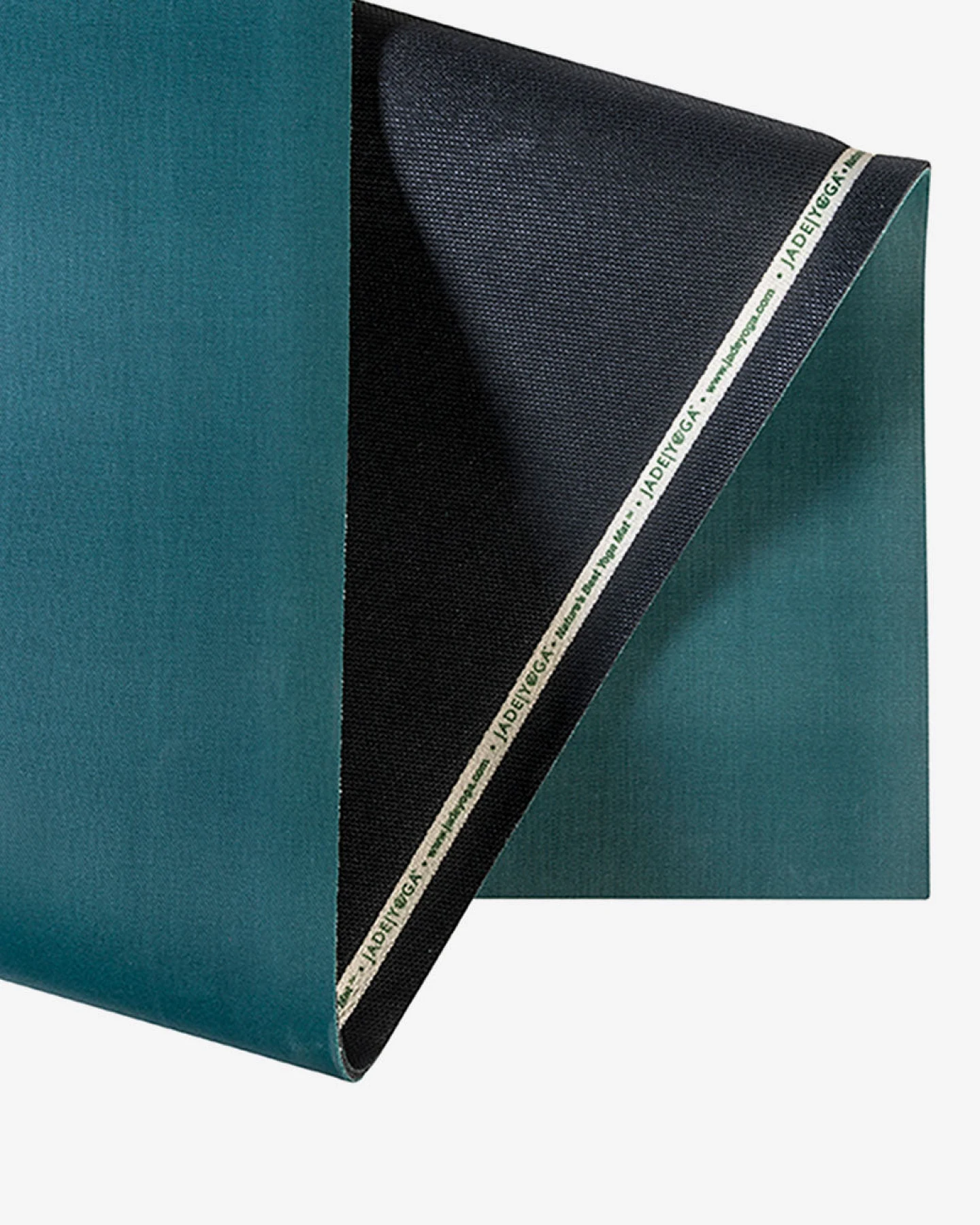 Jade Yogamatte Elite S - Forest Green Black 180cm – Ansicht 2