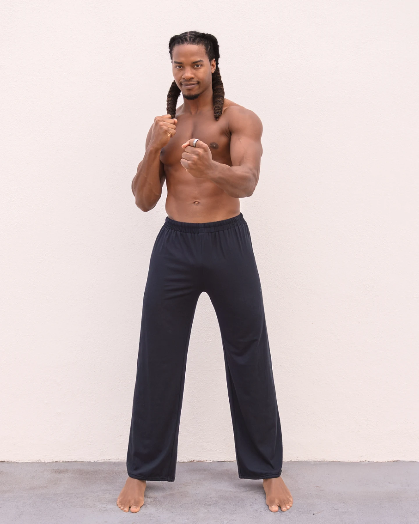 Jaya Organics Yogahose Carlos - Black L – Ansicht 3