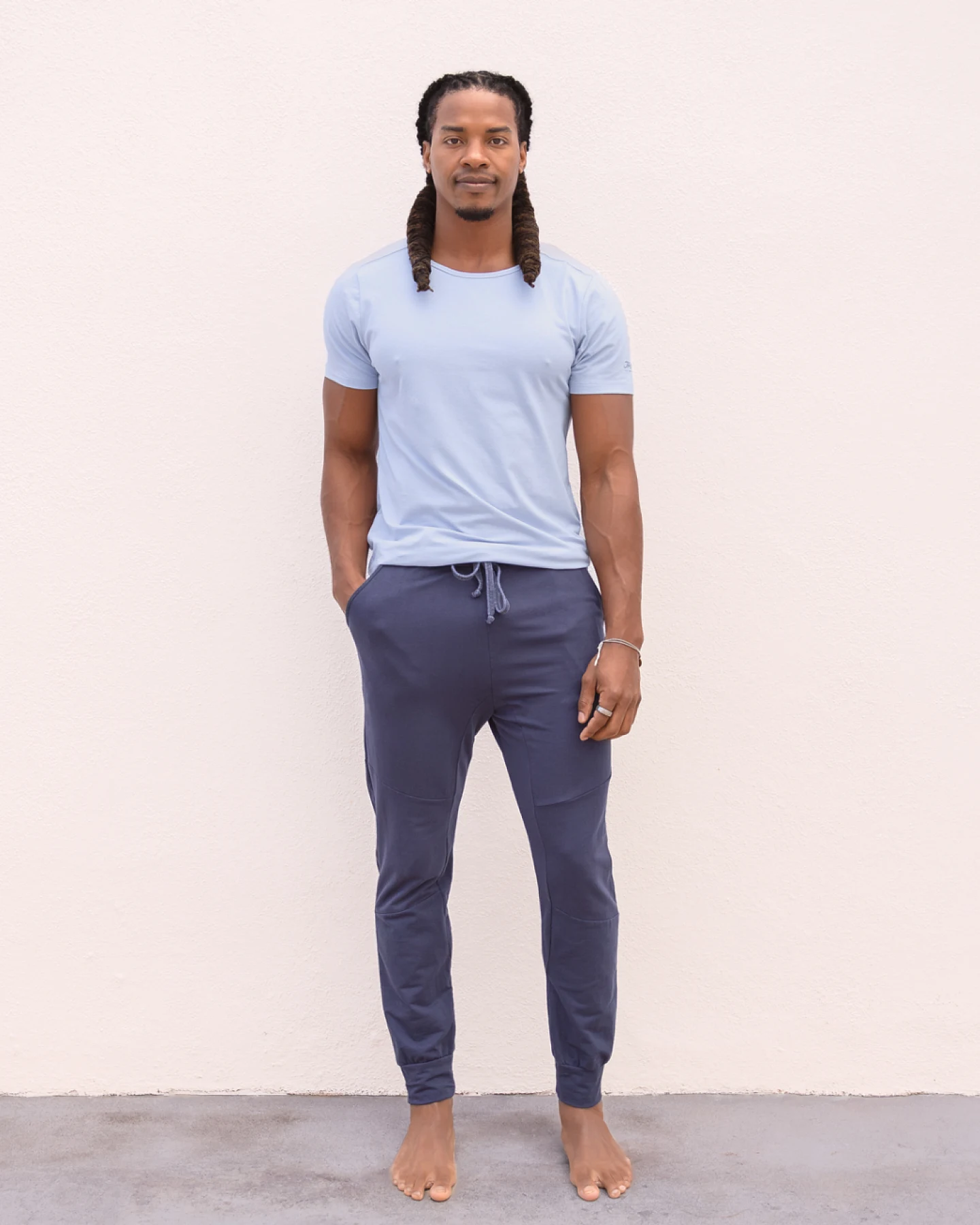 Jaya Organics Yogahose Adi - Nightblue XL – Ansicht 2