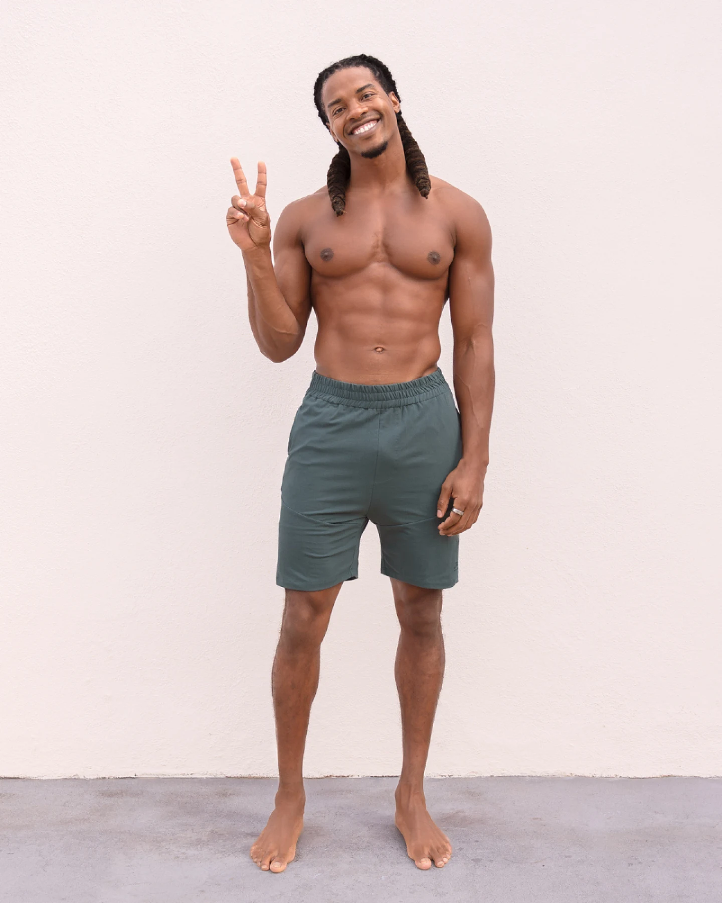 Jaya Organics Shorts Axel - Forest XL – Ansicht 4