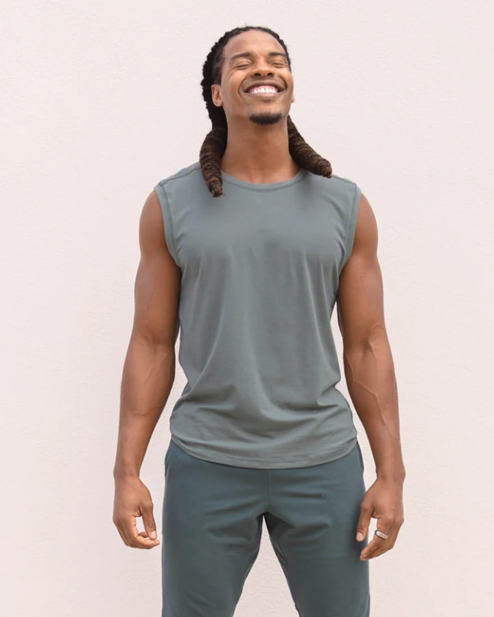 Jaya Organics Top Tommy Tencel - Agave L