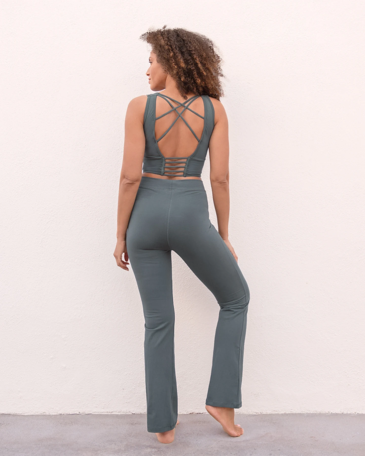 Jaya Organics Yogahose Jazzy - Forest S – Ansicht 2