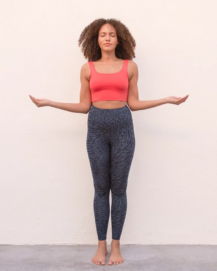 Jaya Organics Leggings Leona - Nightblue Leopard L