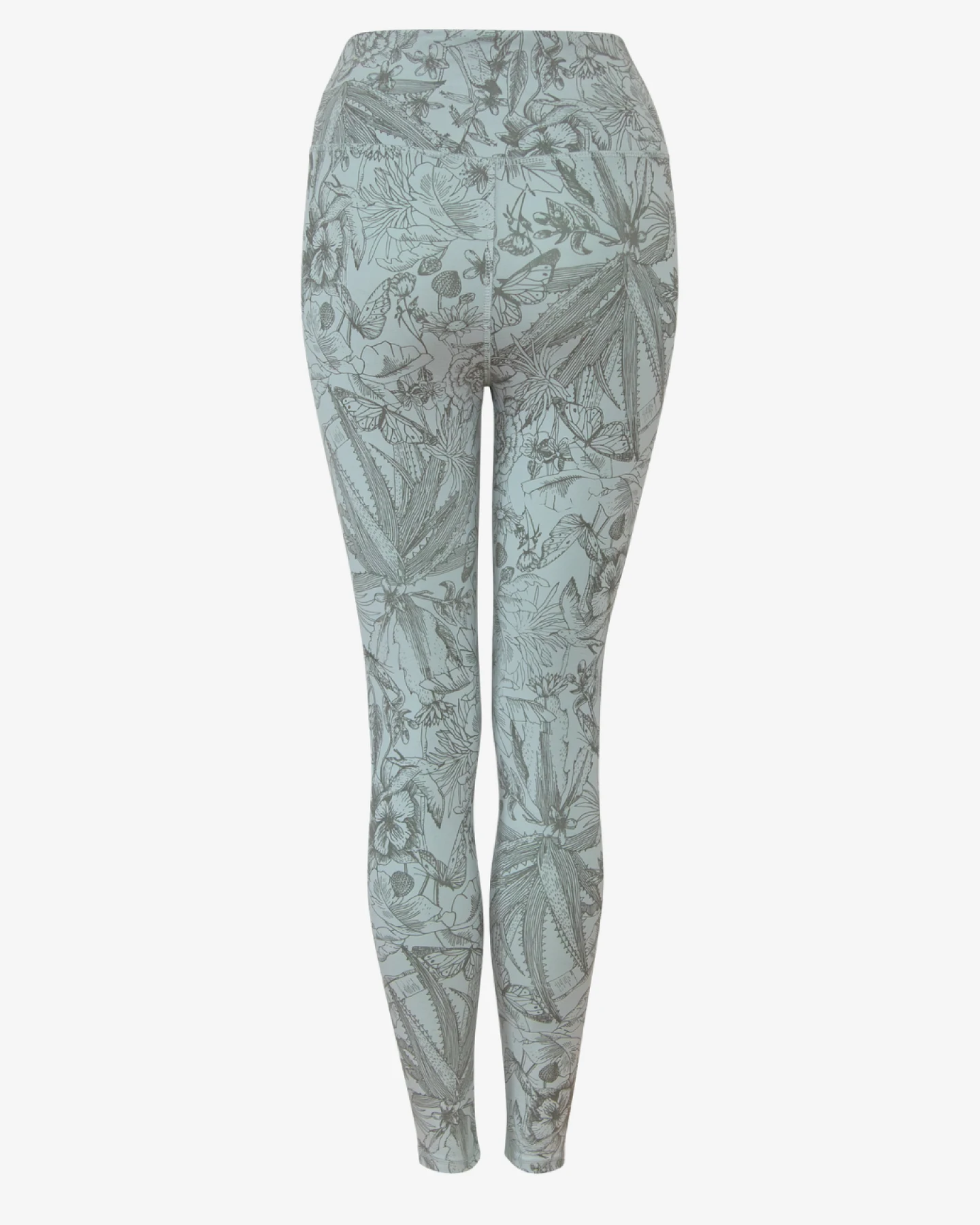Jaya Organics Leggings Cali Botanical - dusk blue S – Ansicht 5