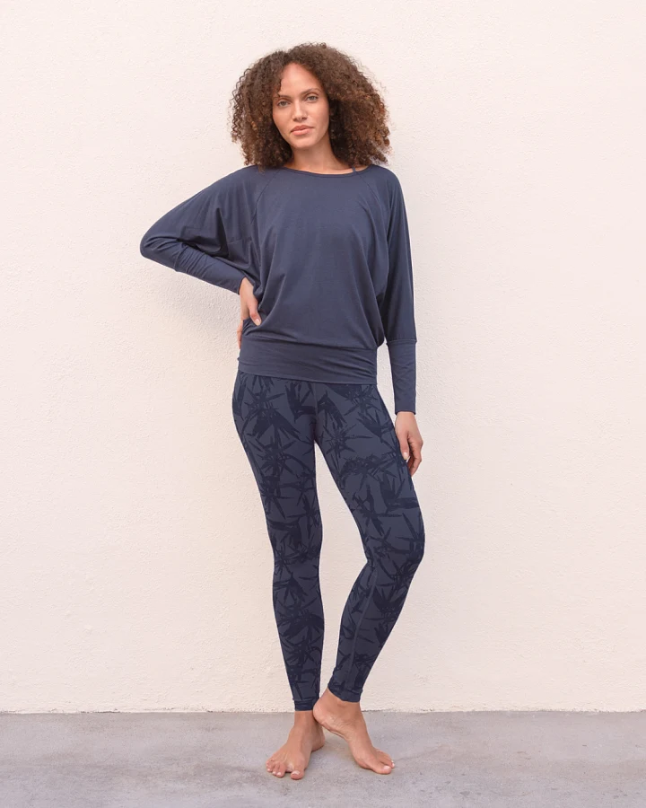 Jaya Organics Sweater Sara Tencel - Nightblue L