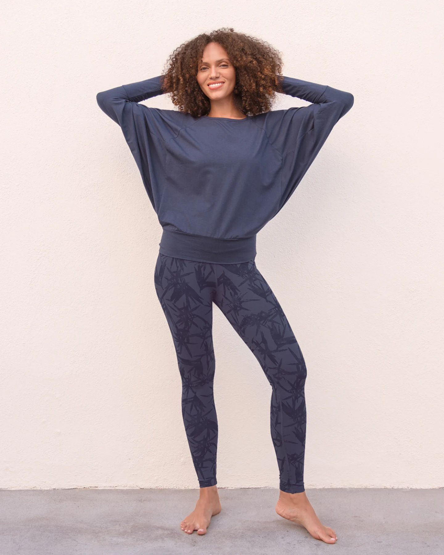 Jaya Organics Sweater Sara Tencel - Nightblue S – Ansicht 2