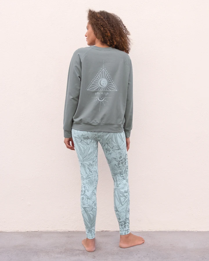 Jaya Organics Sweater Giza - Agave L