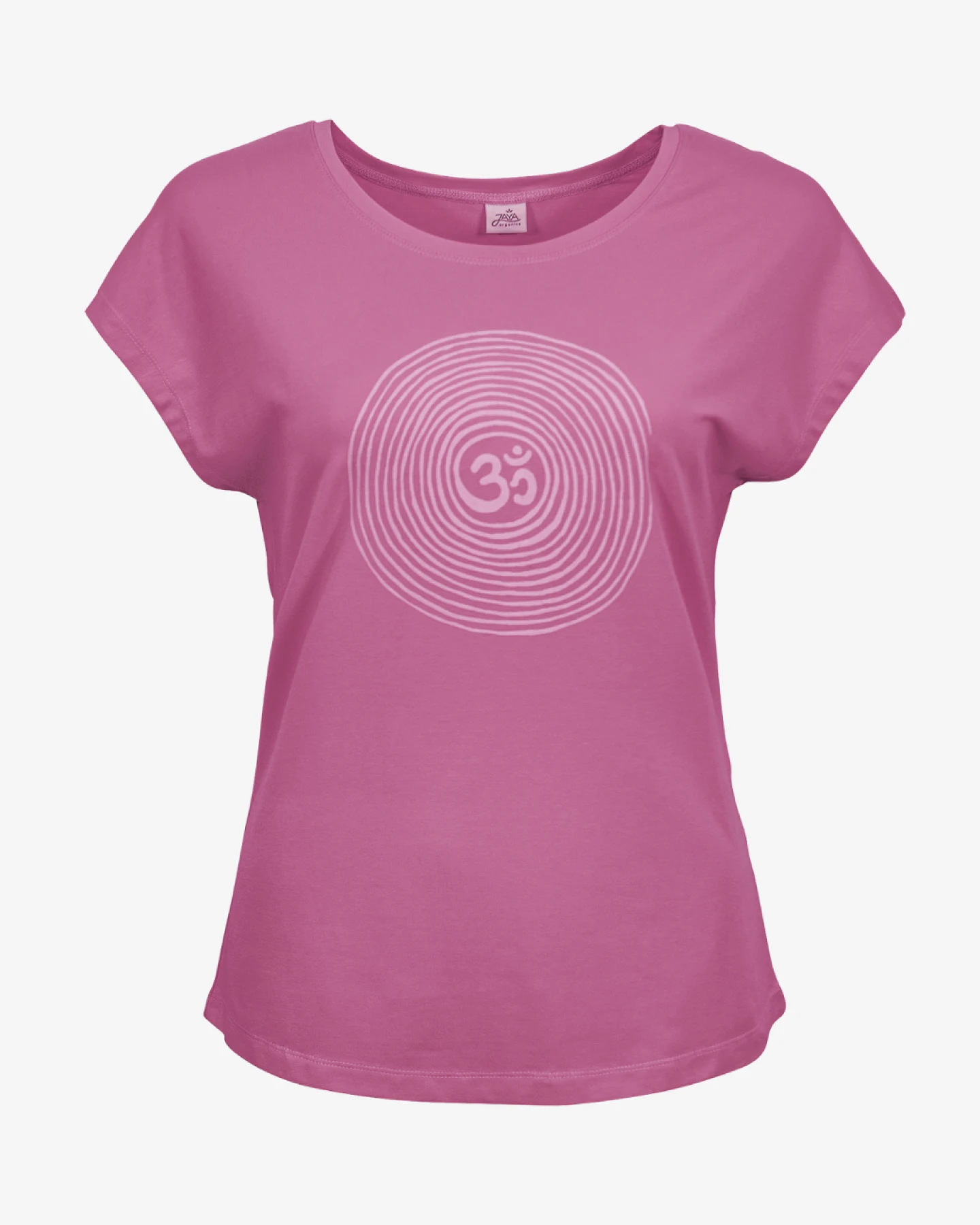 Jaya Organics T-Shirt Om Tencel - Mauve S – Ansicht 3