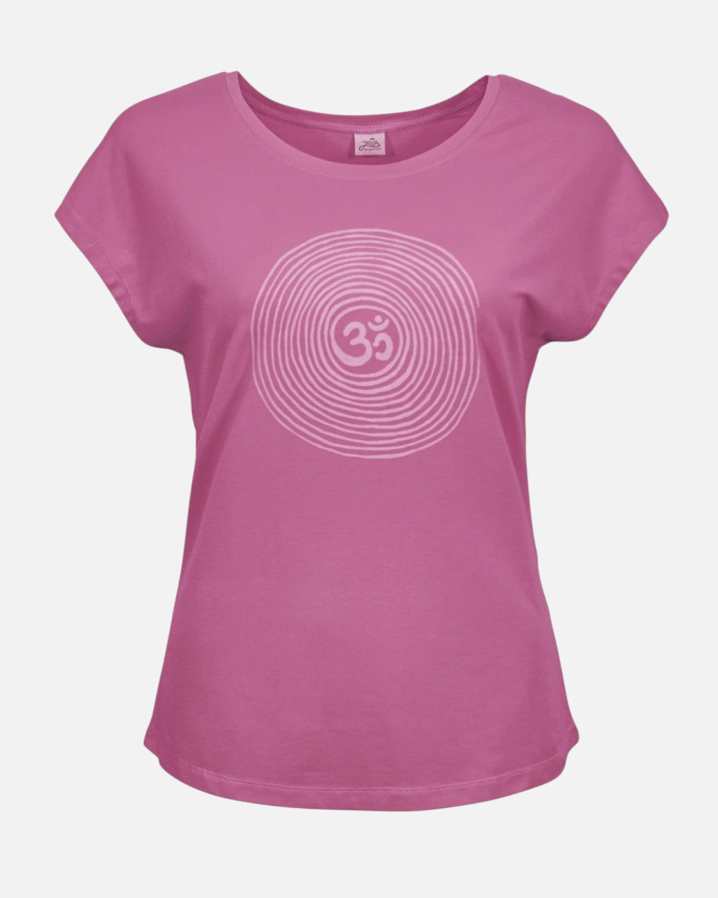 Jaya Organics T-Shirt Om Tencel - Mauve S – Ansicht 2