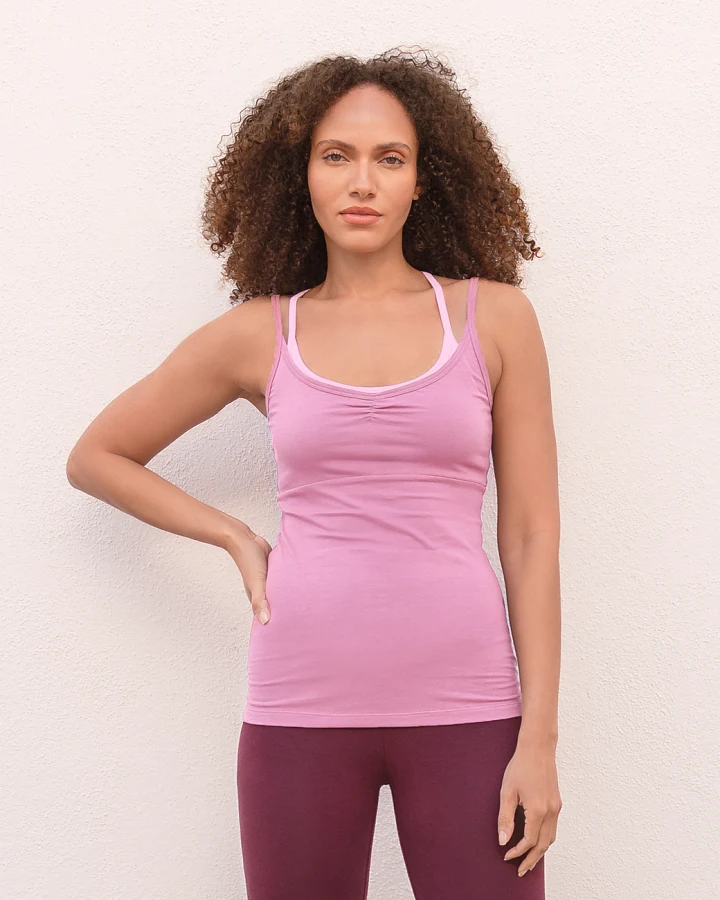 Jaya Organics Top Sofia - orchid pink L