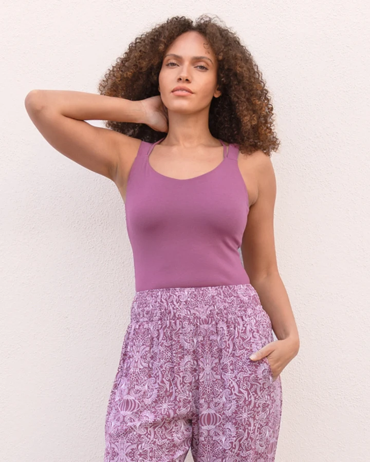 Jaya Organics Top Marlene - Mauve L