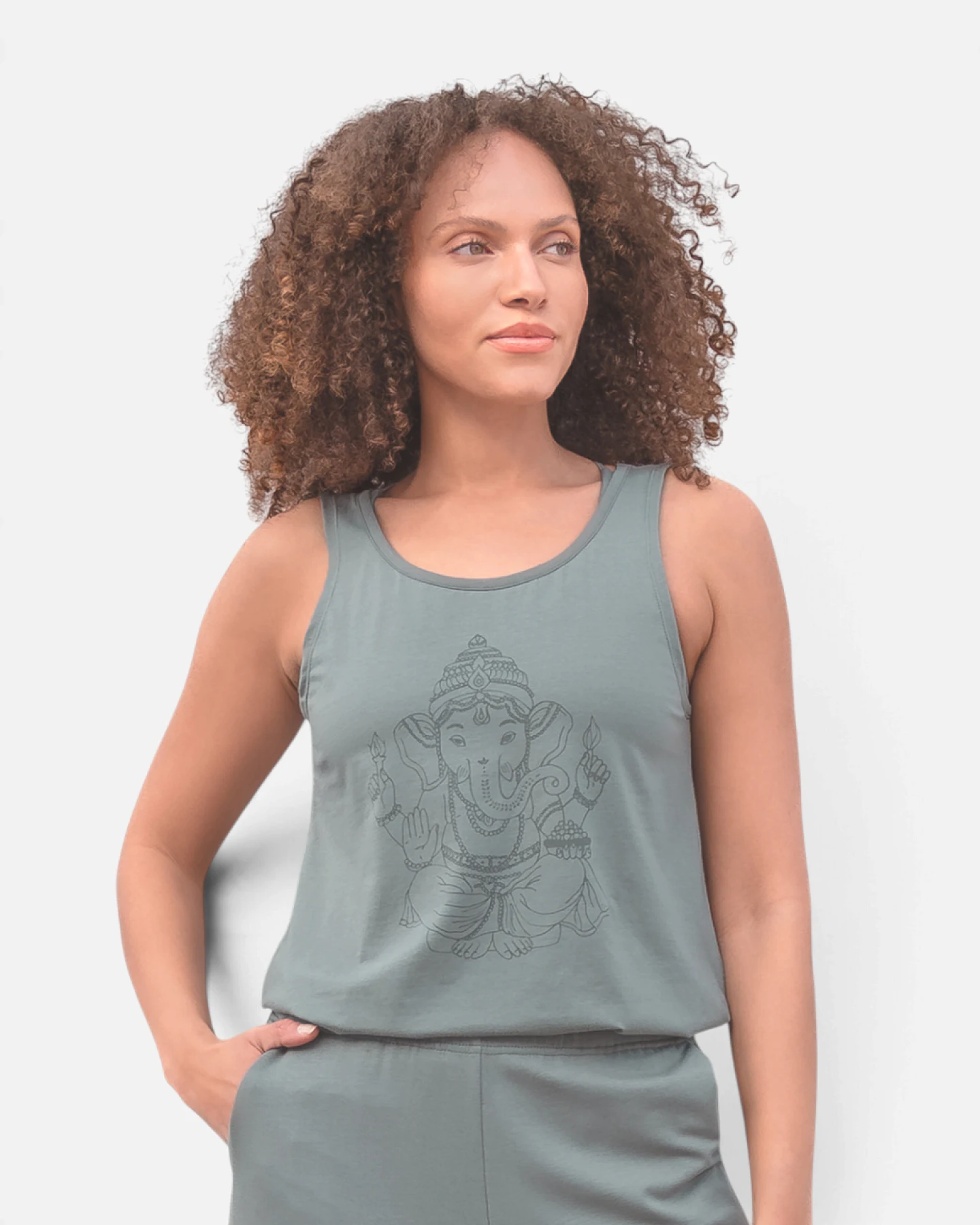 Jaya Organics Top Ganesha - Agave L – Ansicht 2