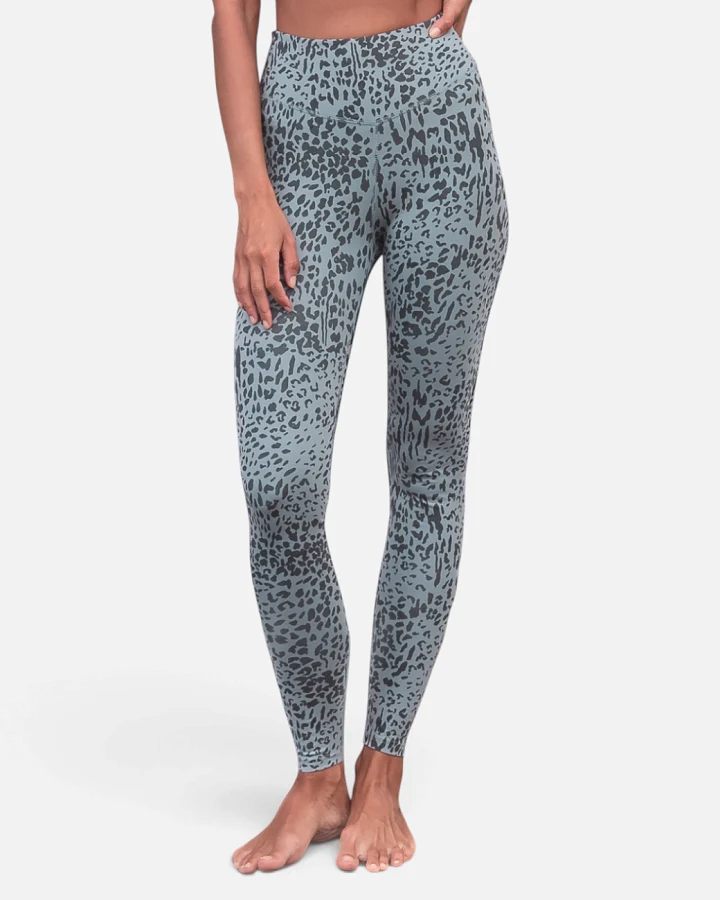 Jaya Organics Leggings Susan Animal - Aqua S