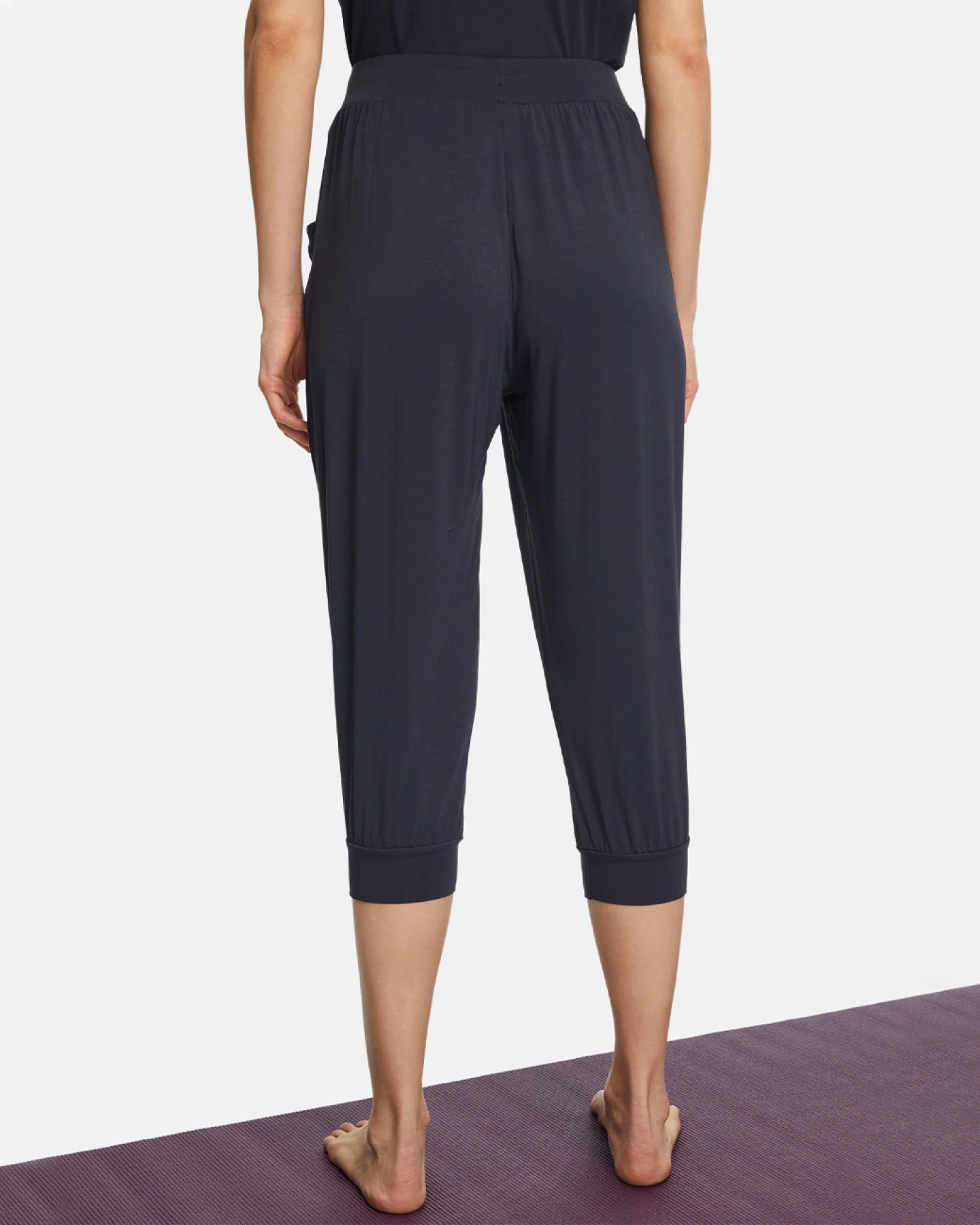 Curare Capri Pants Relaxed - Midnight Blue S – Ansicht 2