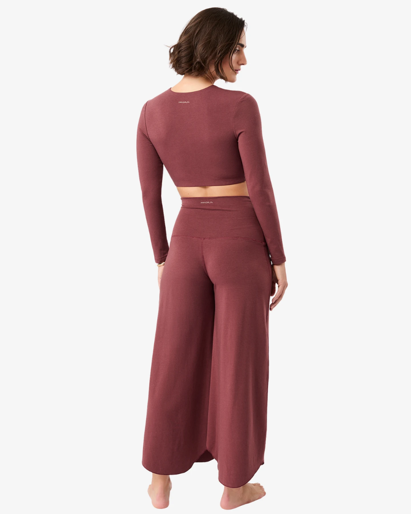 Mandala Hose Roll Over Tulip - Rosewood L – Ansicht 5