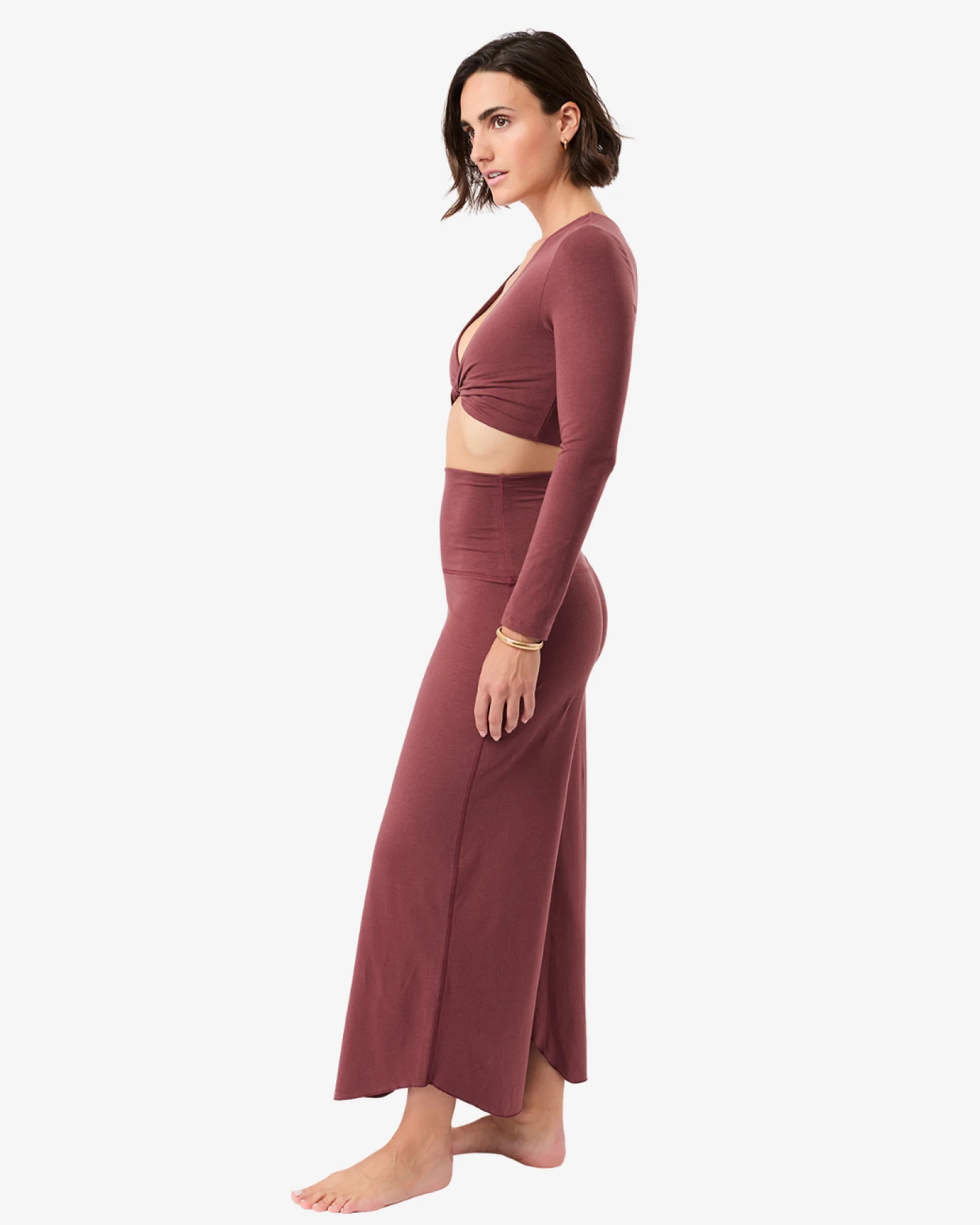 Mandala Hose Roll Over Tulip - Rosewood M – Ansicht 2