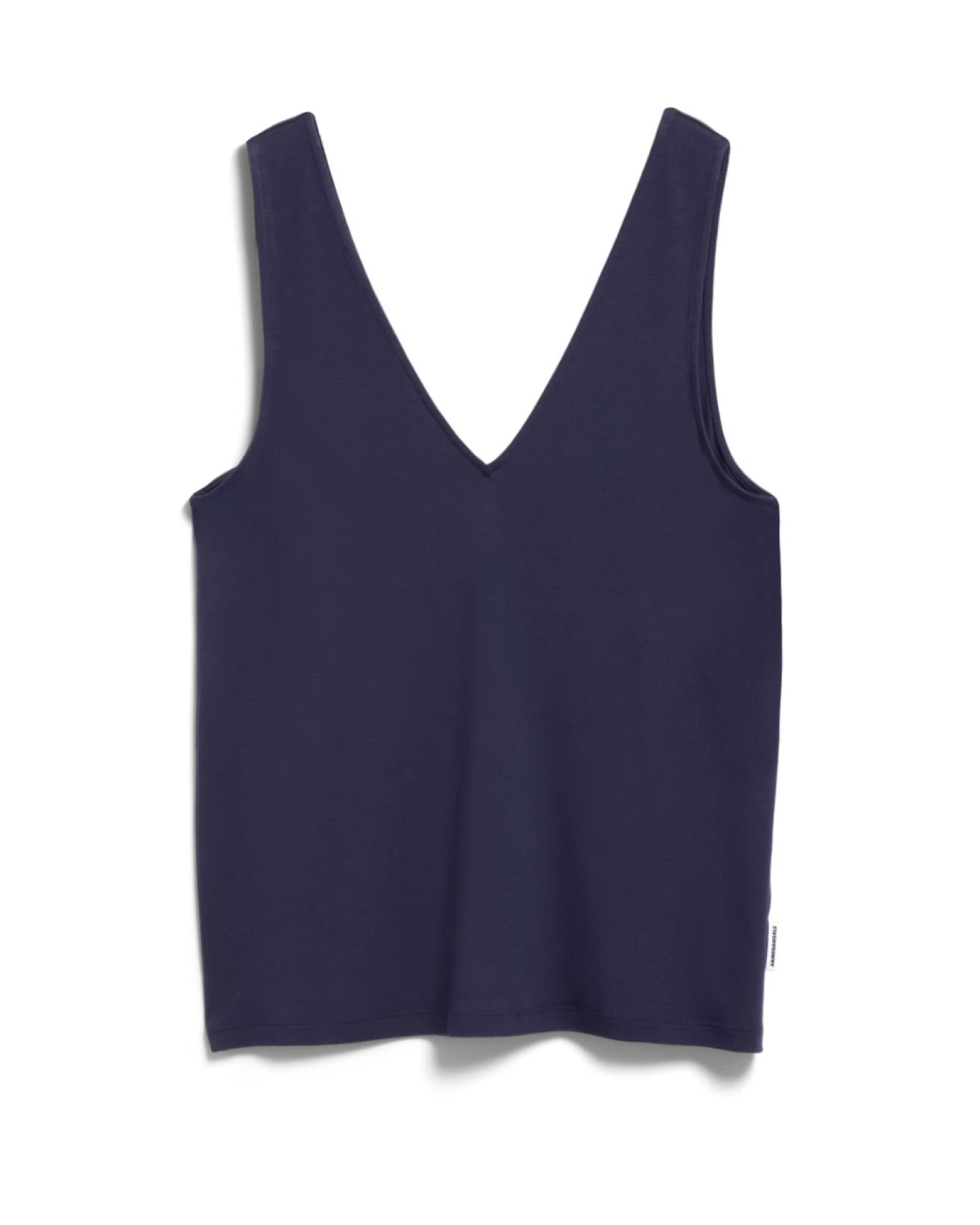 Armedangels V-Neck Jersey Top - Tinted Navy M – Ansicht 2
