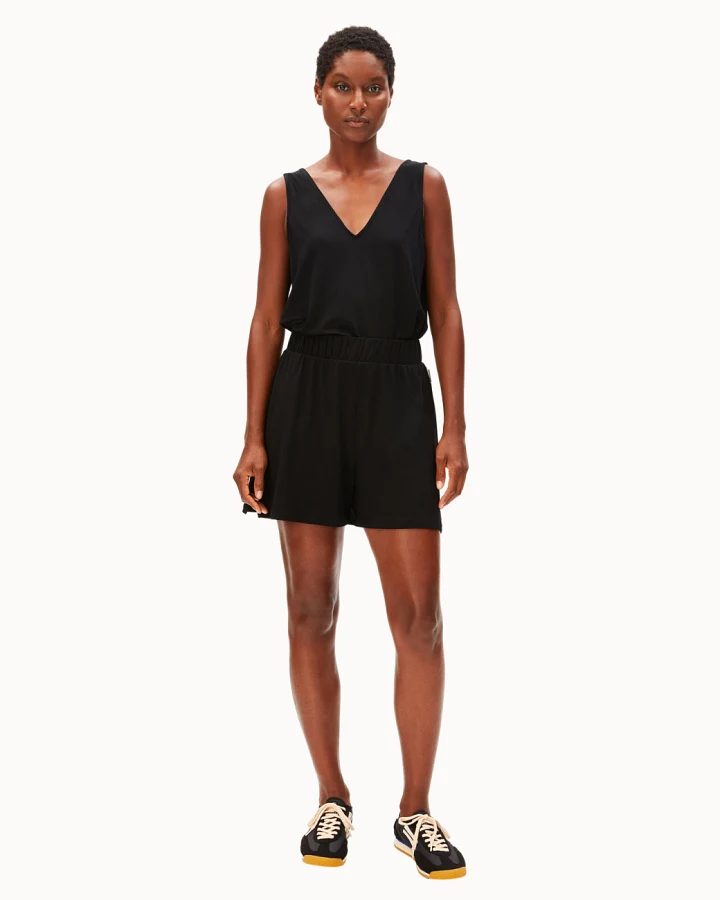 Armedangels Relaxed Jersey Shorts - Black L