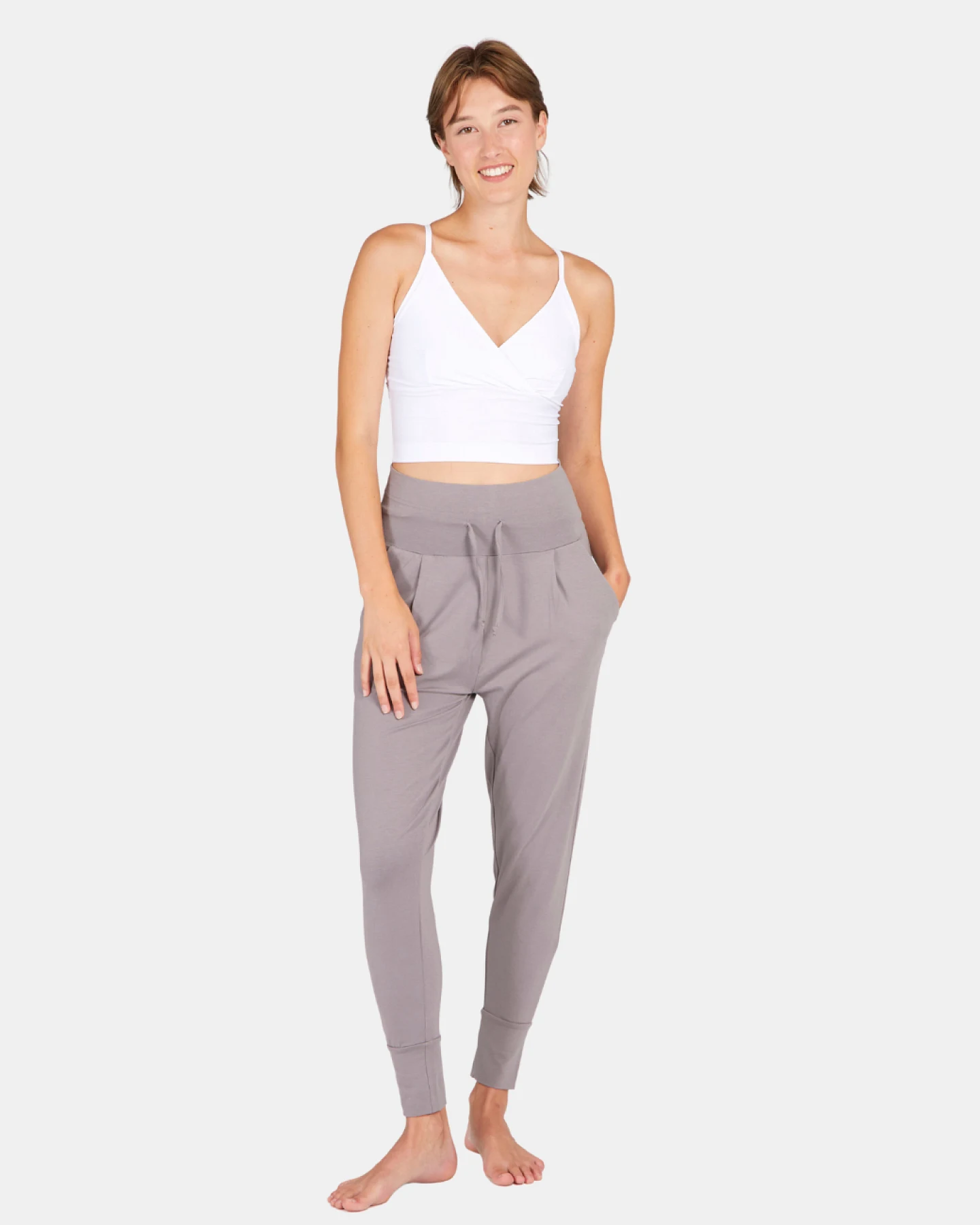 Kismet Cosy Pants Pebble L – Ansicht 2