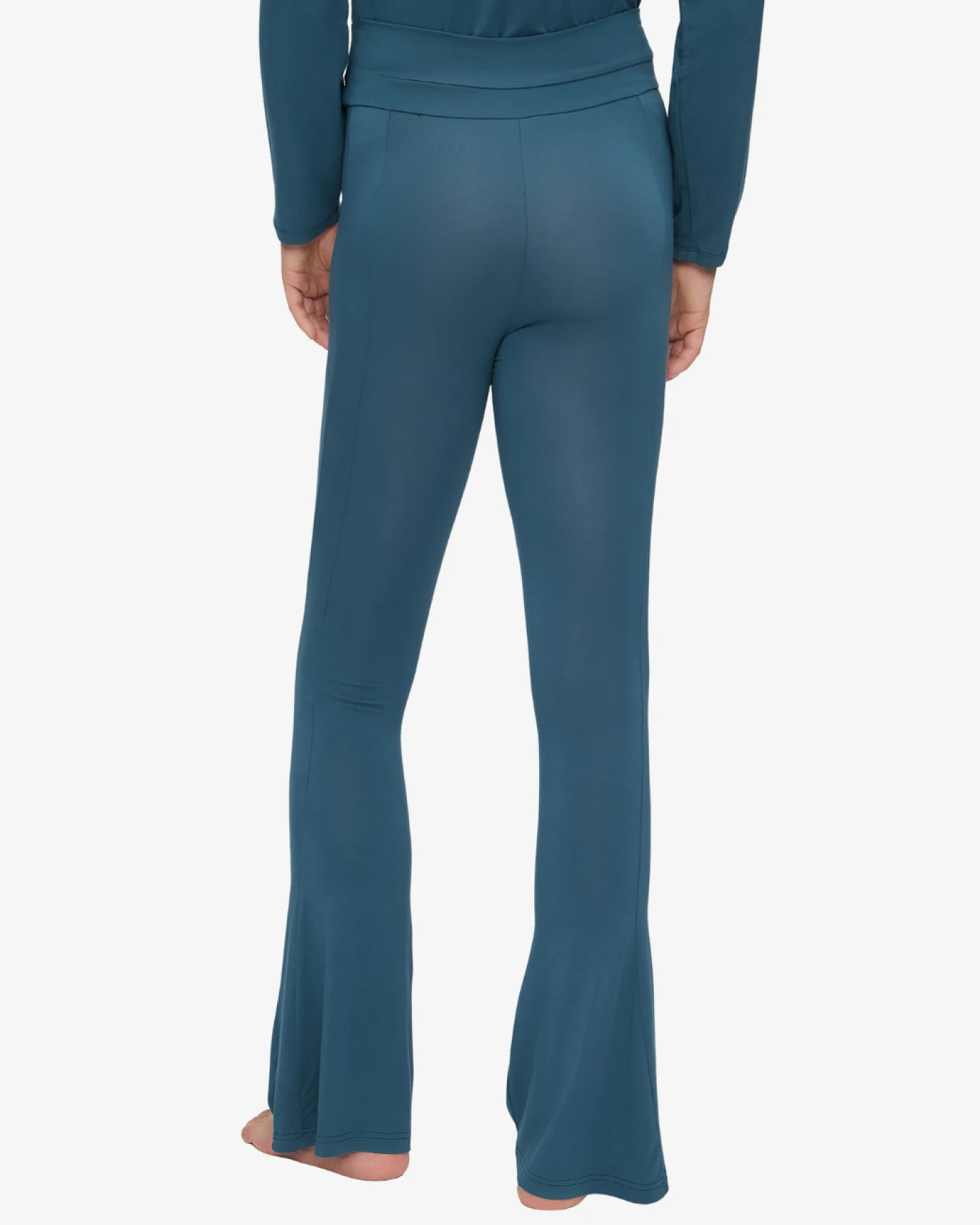 Curare Pants Long - Bootcut - Petrol M – Ansicht 4