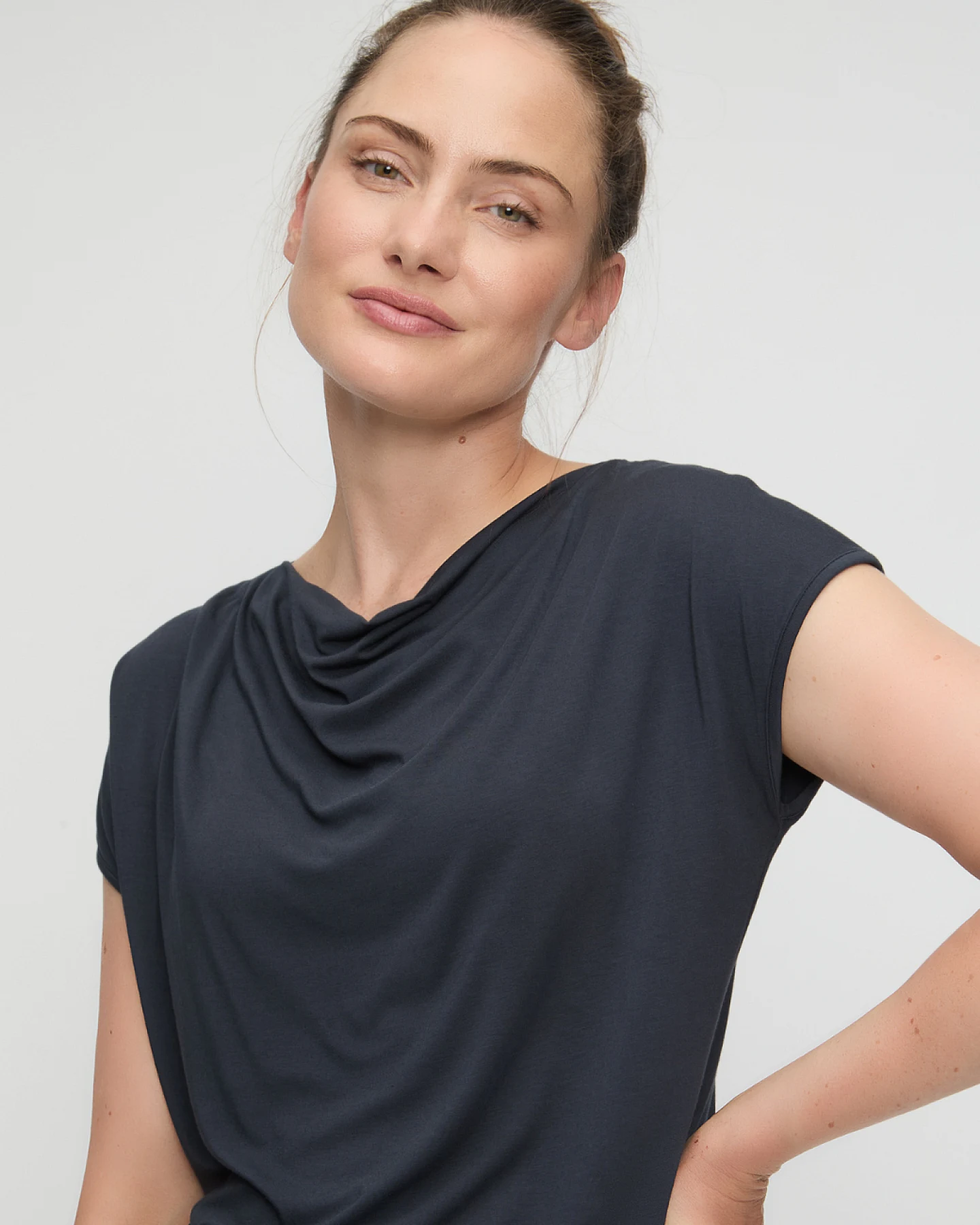 Curare Top Waterfall - Midnight Blue M – Ansicht 2