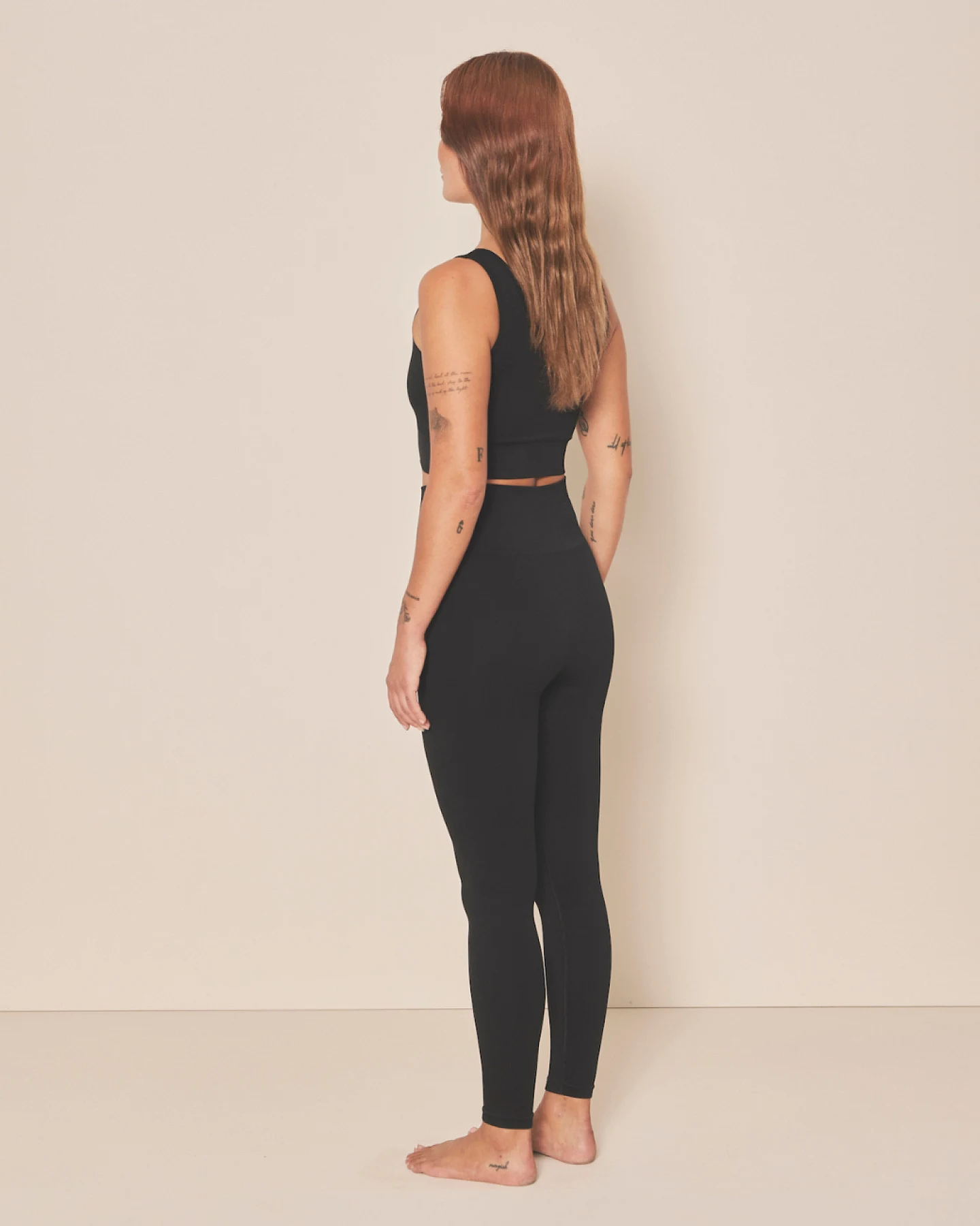 Moonchild Soft Rib Seamless Leggings - Black Iris S – Ansicht 3