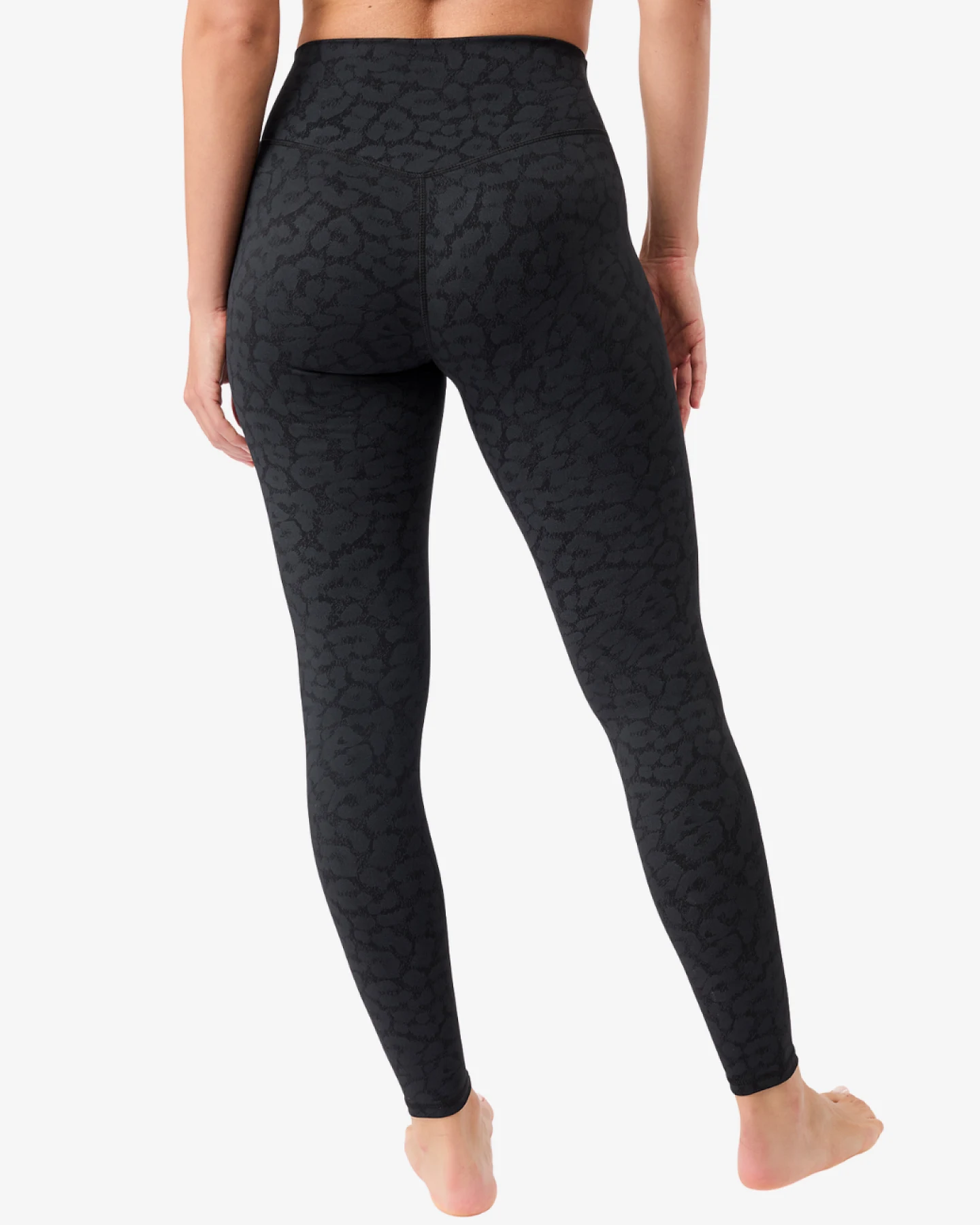 Mandala Mono Printed Leggings - Leo Black S – Ansicht 3