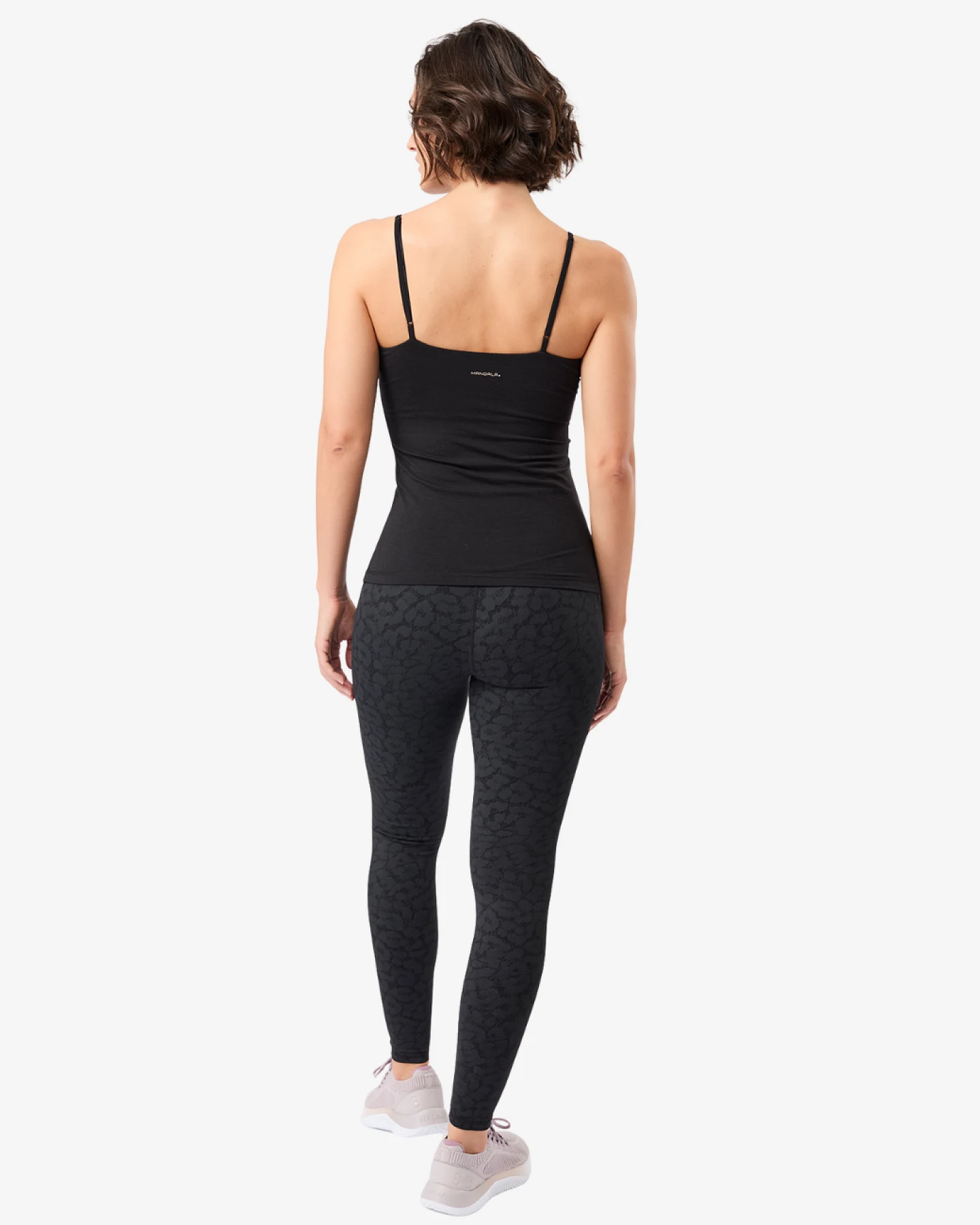 Mandala Mono Printed Leggings - Leo Black S – Ansicht 7