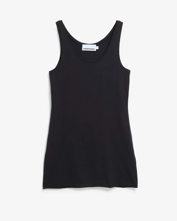 Armedangels SINGLE JERSEY TOP - Black M