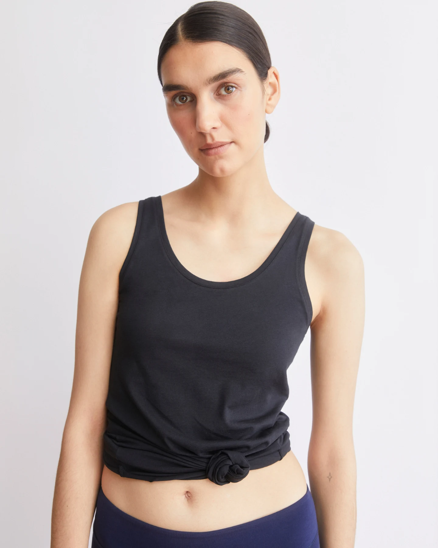 Armedangels SINGLE JERSEY TOP - Black S – Ansicht 5