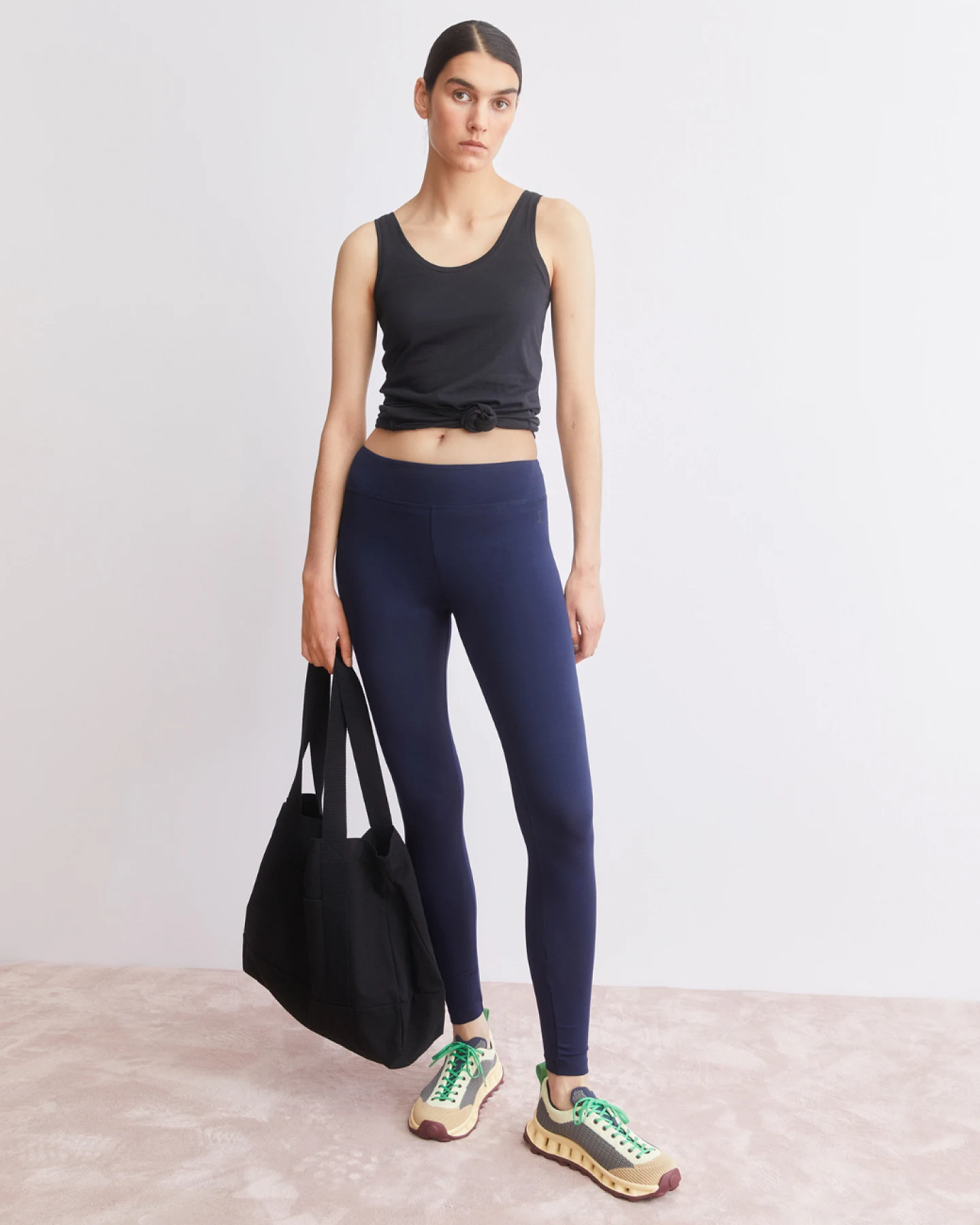 Armedangels Leggings FARIBAA - tinted navy M – Ansicht 2