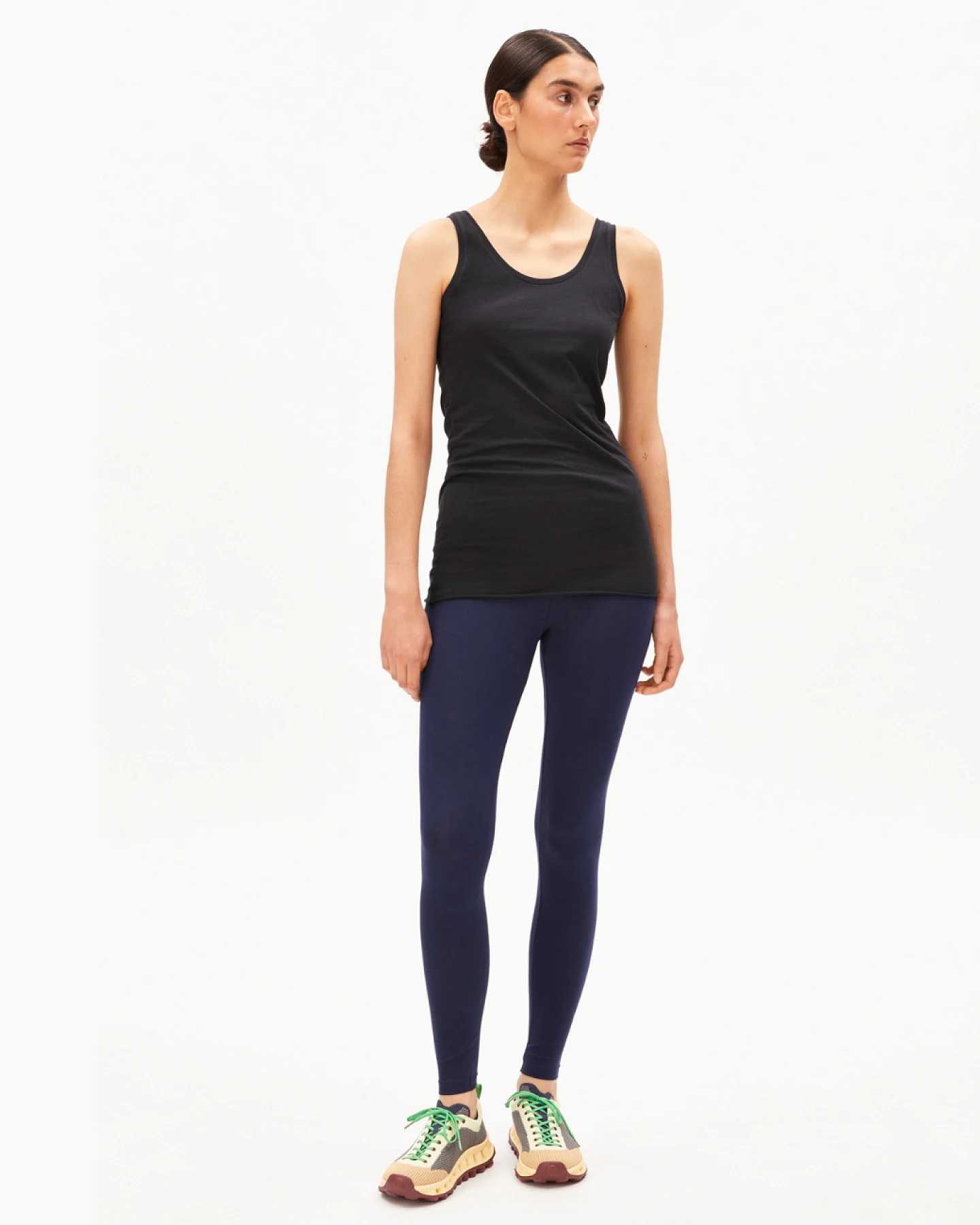 Armedangels Leggings FARIBAA - tinted navy M – Ansicht 3